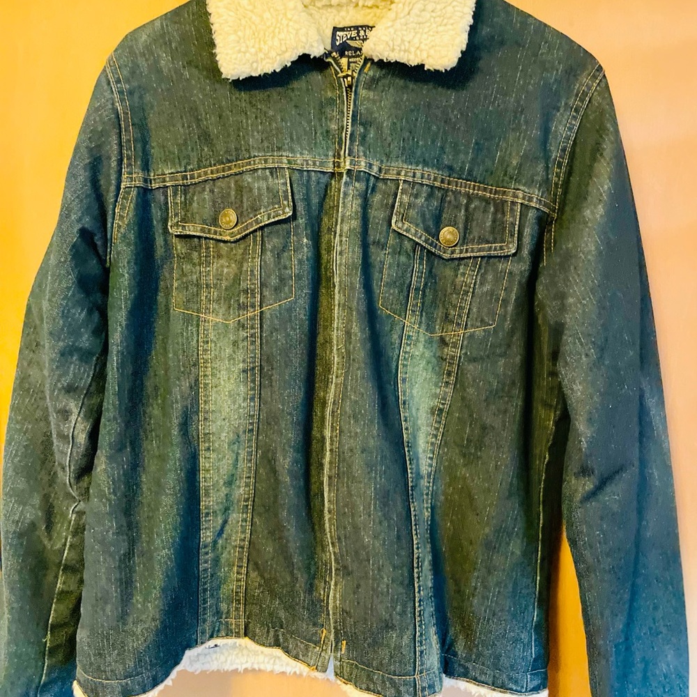 Steve & Barry's Blue Sherpa Jacket